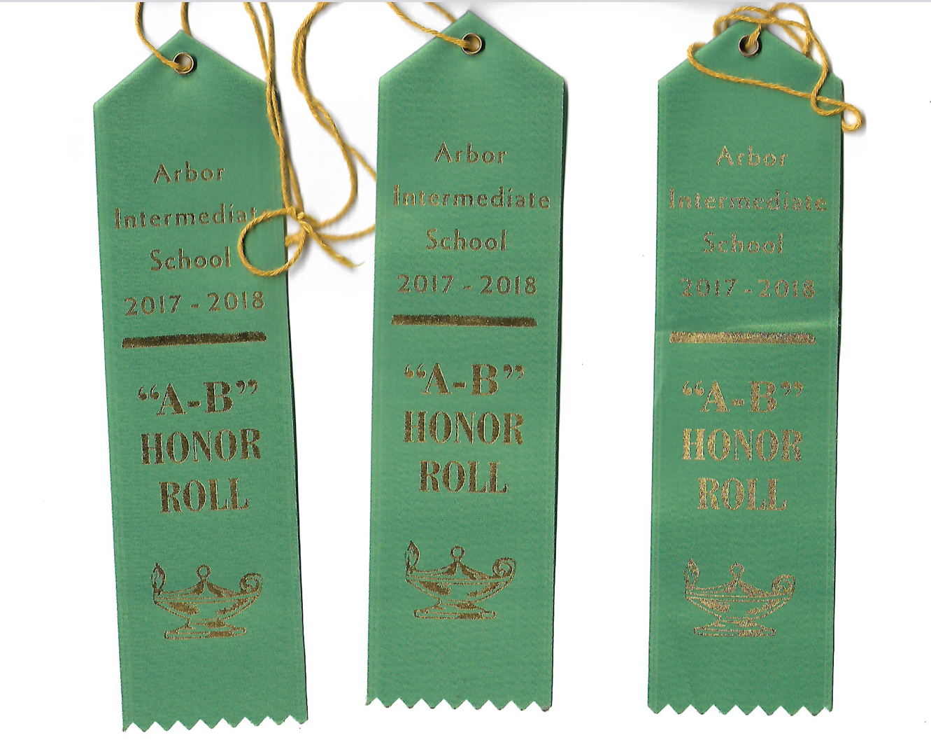 Honor Roll certificate